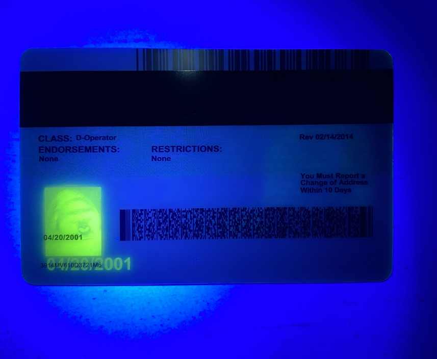 Arizona Fake ID UV