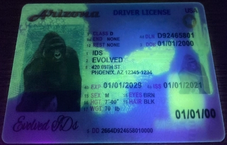 Arizona Fake ID UV