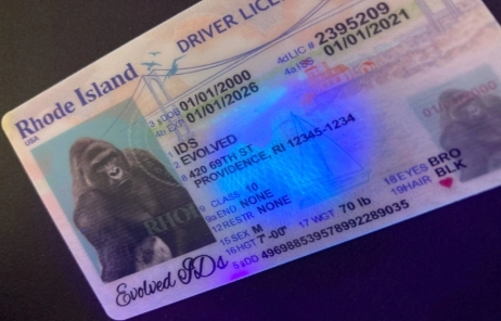 Rhode Island Fake ID UV